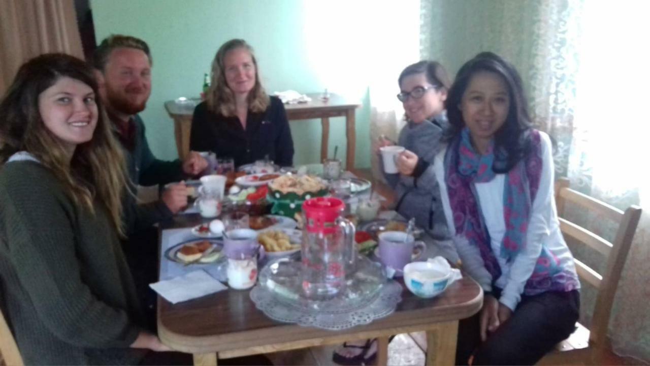 David Kakhiani Guest House Zhabeshi Kültér fotó